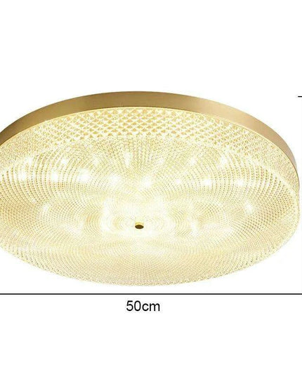 Chic LED Round Acrylic Ceiling Light for Luxurious Home Decor