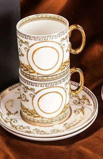 Luxurious Porcelain Coffee Pair Set
