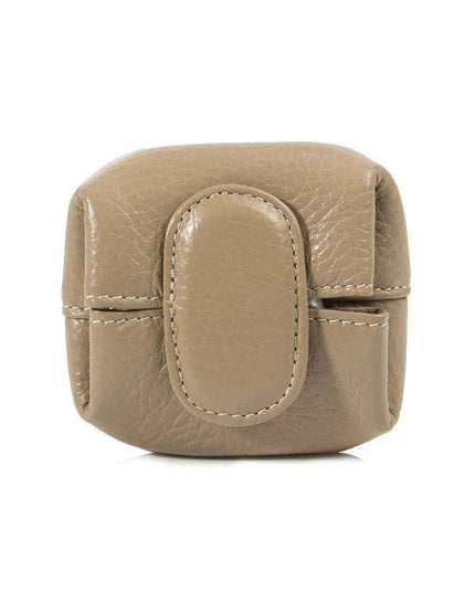 Chic Personalized Cowhide Leather Coin Wallet with Practical Storage Features