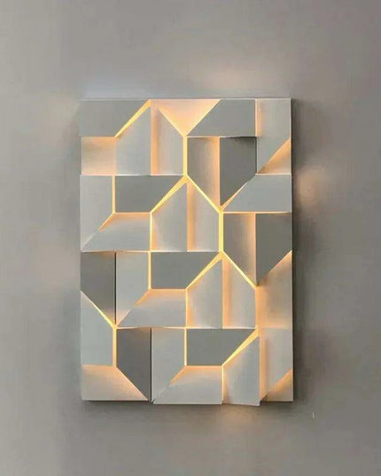 Contemporary Iron and Acrylic Wall Sconce Lighting Collection - Elegant and Multifunctional Lighting Solutions