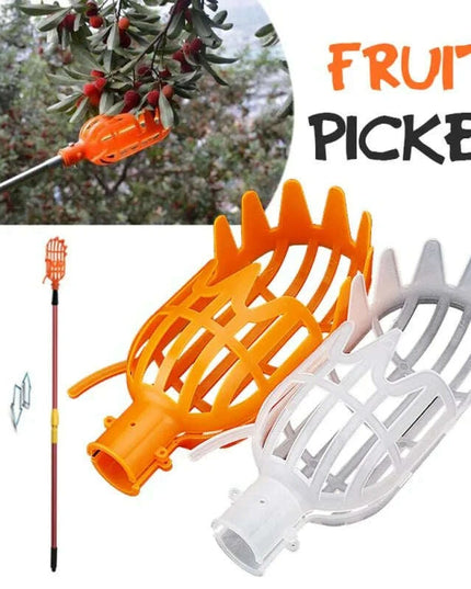 10FT Adjustable Fruit Picker Tool with Basket