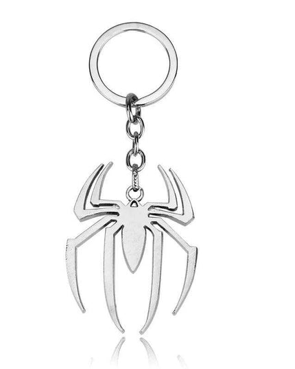 Spiderman Emblem Keychain - Stylish Spider Keyring for Marvel Enthusiasts