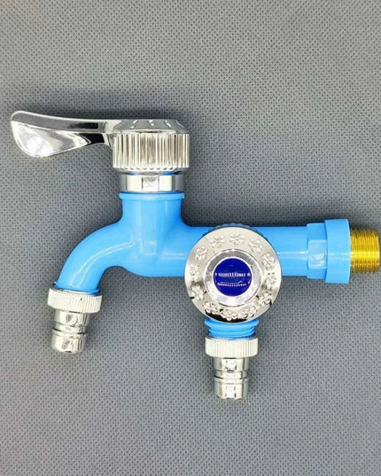 Dual-Function Faucet Adapter for Home and Bathroom Enhancement