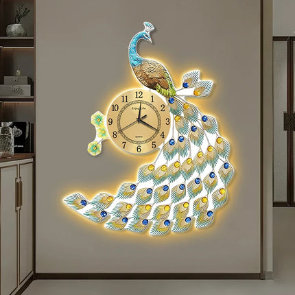 Luxury-Lite LED Wall Clock & Art Lamp — 2025 Edition