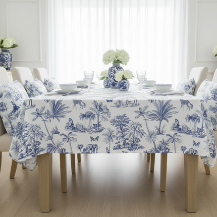 French Country Animal Pattern Cotton Fabric | 145cm Wide | Per 50cm