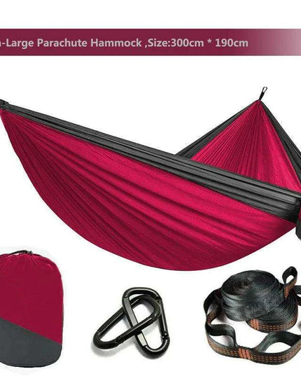 Zowee Ultimate Adventure Hammock Set with Tree Straps & Heavy-Duty Carabiners | Ultra-Durable Parachute Nylon