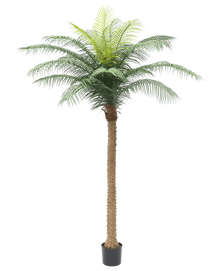 Majestic 8.2FT Faux Palm Tree - Luxurious Indoor and Outdoor Decorative Accent for Home and Office Spaces