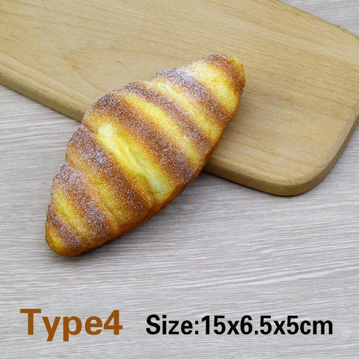Elegant Artificial French Baguette Home Decor for Kitchen and Display