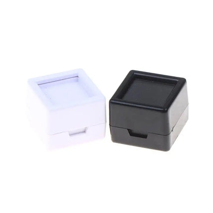 Leisure Loft Jewelry Organizer Box - Transparent Display, 10 Pack