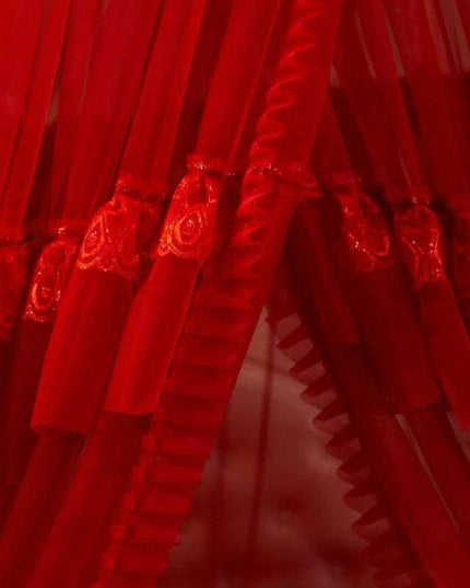 Whimsical Lace Dream Canopy for Queen and King Size Beds