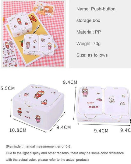 Eco-Friendly Korean-Inspired Jewelry Organizer with Glossy Finish