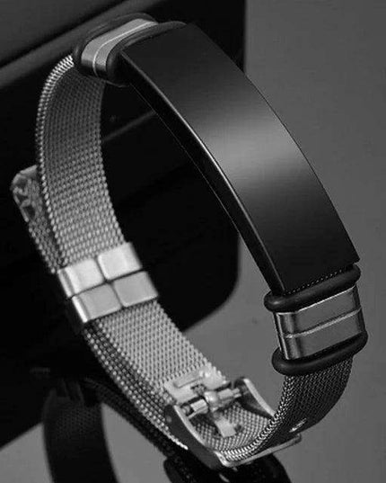 Customizable Leather Date Bracelets with Engraved Personalization