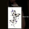 1Pc Fashionable Cool Temporary Tattoo Sticker, Colorful Couple Fake Tattoo, One-Time Use Butterfly Design 1pc-fashionable-cool-temporary-tattoo-sticker-colorful-couple-fake-tattoo-one-time-use-butterfly-design