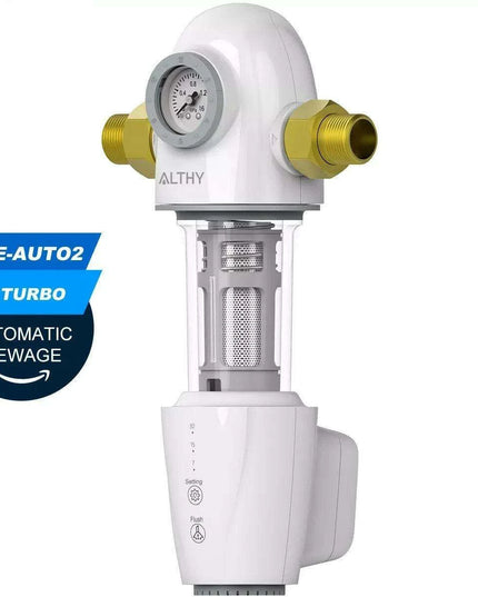 Whole House Automatic Self-Cleaning Water Filtration System with 40-Micron Stainless Steel Filter