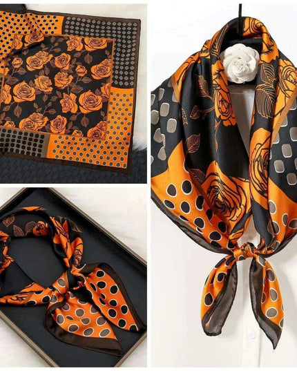 Elegant Faux Silk Satin Scarf: Your Go-To Accessory for Chic Versatility
