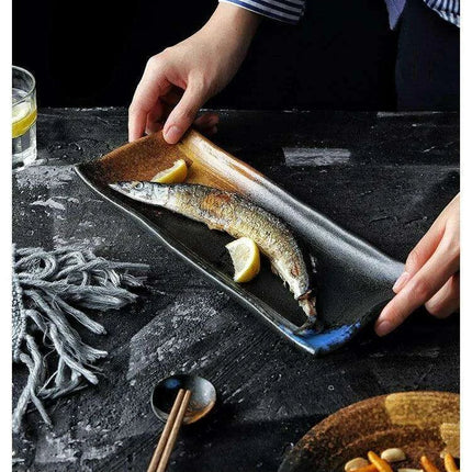 Artistic Japanese Sushi Dining Set: Elevate Your Culinary Experience