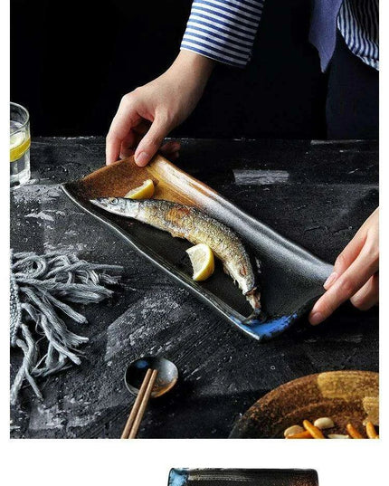 Artistic Japanese Sushi Dining Set: Elevate Your Culinary Experience