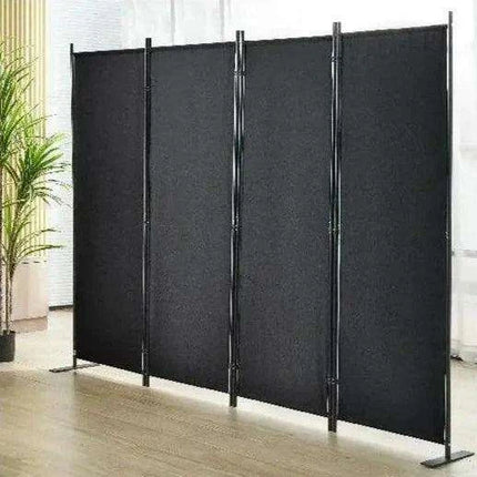 Chic Weatherproof 2-Panel Room Divider for Modern Indoor Privacy