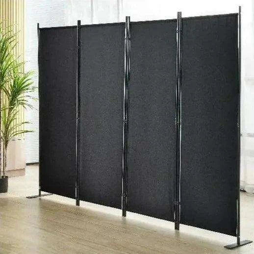 Chic Weatherproof 2-Panel Room Divider for Modern Indoor Privacy