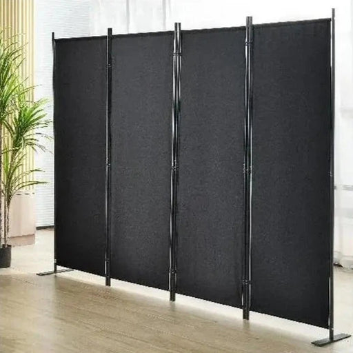 Versatile Indoor Privacy Screen: Premium 2-Panel Room Divider with Waterproof Fabric