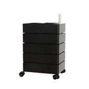 360-Degree Rotating Multi-Layer Storage Organizer - Stylish Movable Cabinet for Magazines and Cosmetics
