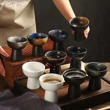 Elegant Blue and White Porcelain Dessert and Snack Bowl
