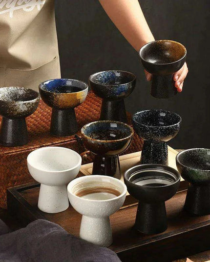 Elegant Blue and White Porcelain Dessert and Snack Bowl