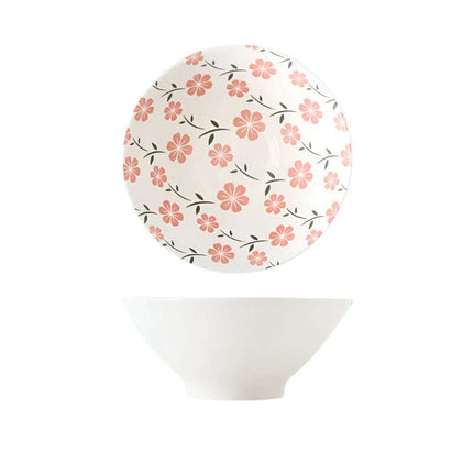 Chic Japanese Ceramic Ramen and Soup Bowl Collection - Essential for Elegant Dining Experiences