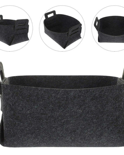 Versatile Foldable Polyester Laundry Basket - Organize Clothes and Toys with Ease