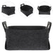 Versatile Foldable Polyester Laundry Basket - Organize Clothes and Toys with Ease