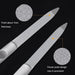 Salon-Worthy Nails Made Easy with Stainless Steel Nail File Set - 3 Sizes