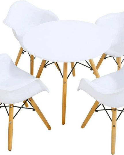 Colorful Mid-Century Play Table and Chair Set: A Creative Haven for Kids