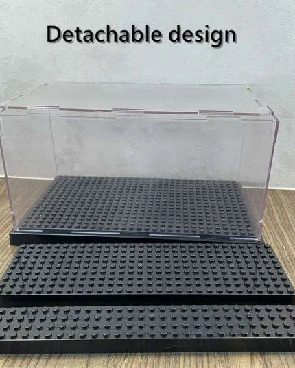 Acrylic Display Case for Building Block Figures with Dust Protection