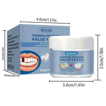 Sanwu Moldable False Teeth Kit - Temporary Tooth Filling & Whitening