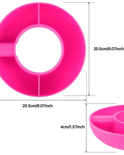 Ultimate 3-Compartment Snack Bowl for 40oz Tumblers
