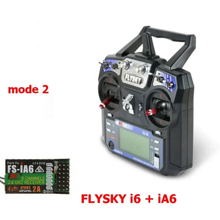 Flysky FS-i6 2.4G 6CH Radio Transmitter with Optional Receivers