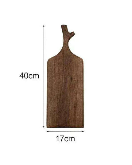 Premium Black Walnut Chopping and Serving Board - Stylish Kitchen Essential for Culinary Excellence