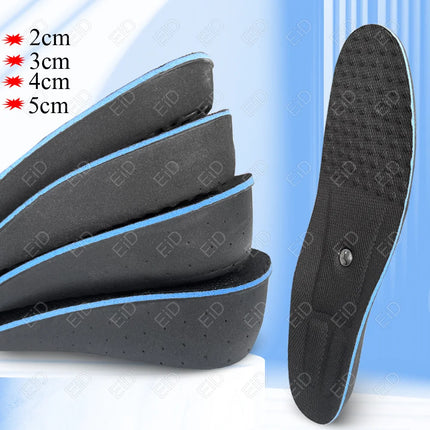 Full-Length Height-Lift Insoles, 2–5 cm Options