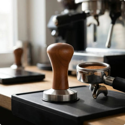 Coffee Tamper 304 Stainless Steel Espresso Distributor Coffee Leveling Tool 51/58 Mm Flat Bottom for Baristas coffee-tamper-304-stainless-steel-espresso-distributor-coffee-leveling-tool-51-58-mm-flat-bottom-for-baristas