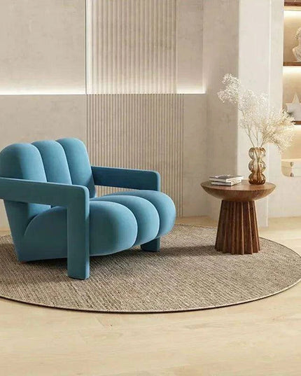 Chic Contemporary Leather Armchair Pair: Stylish Seating for Your Home