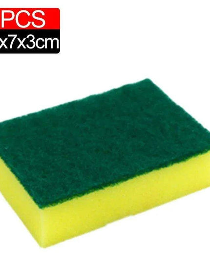 Super-Absorbent Versatile Cleaning Sponges - Effective Dish Brushes for Stubborn Stains and Pot Scrubbing (Multiple Pack Sizes Available)