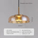 Sleek Nordic Glass LED Pendant Light Set for Contemporary Home and Dining Decor