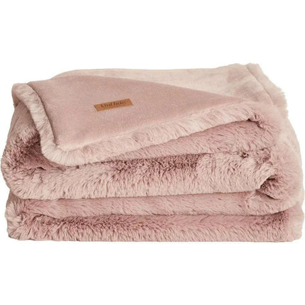 Sakura Blossom Eco-Friendly Plush Queen Size Faux Fur Throw - Marshmallow Comfort Blanket