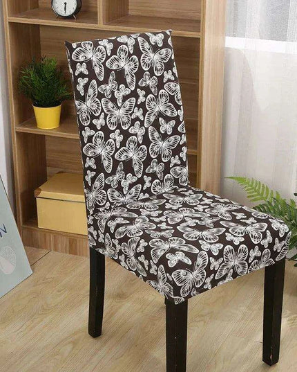 Chic Floral Stretch Chair Covers for Elegant Events