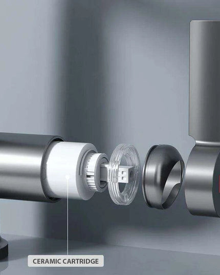 Digital Waterfall Faucet with Dual-Stream Sprayer and Temperature Display - Modern Bathroom Upgrade