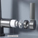 Digital Waterfall Faucet with Dual-Stream Sprayer and Temperature Display - Modern Bathroom Upgrade