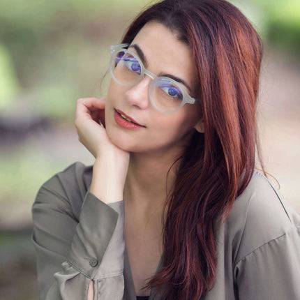 ZENOTTIC 2024 Retro Blue Light Blocking Reading Glasses - Chic Eyewear for Eye Protection and Better Sleep