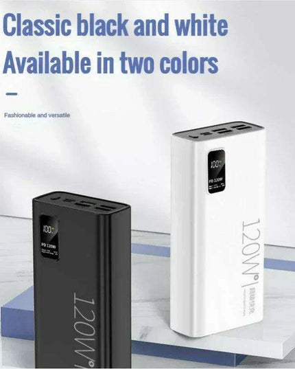 Ultimate 120W Quick Charge Power Bank - High Capacity Mobile Device Charger
