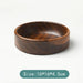 Artisanal Acacia and Walnut Wood Serving Bowl and Platter Collection