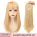 Seamless White Hair Clip-In Bangs for Effortless Style Transformation